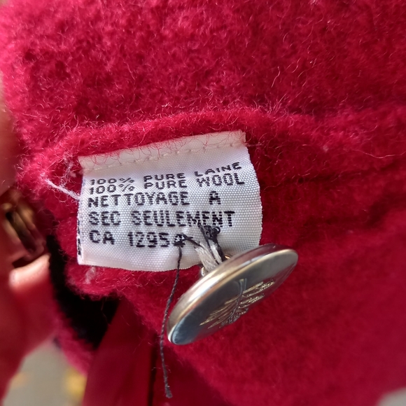 Vintage 100% Wool Button up Cardigan - Picture 7 of 8